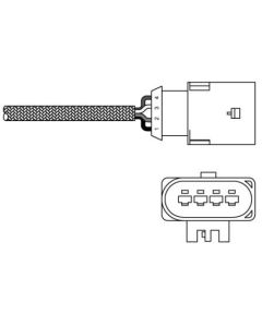 DELPHI OXYGEN SENSOR ES20303-12B1