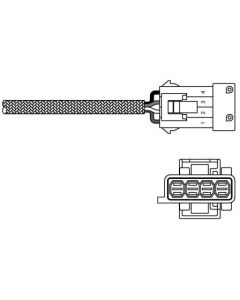 DELPHI OXYGEN SENSOR ES20307-12B1